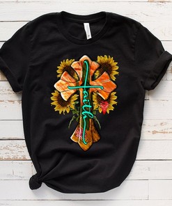 Christian Love Like Jesus Sublimation Design Desert Cross T-Shirt