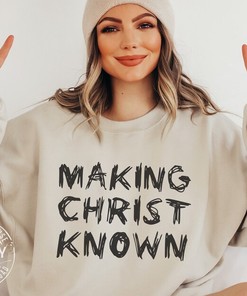 Christian T-Shirt with Making Christ Known And Katy Nichole Design