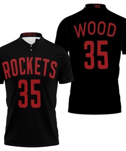 Christian Wood Rockets Jersey 2020-21 Earned Edition All Over Print Polo Shirt with 3D Printed Fabric