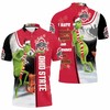 Christmas Grinch I Hate Morning People 3D all-over print polo shirt