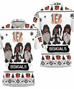 Cincinnati Bengals Ugly Sweatshirt meets Personalized 3D All Over Print Polo Shirt