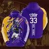 Classic Minnesota Vikings 3D Print Hoodie for Men