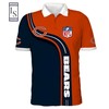 Classic NFL Polo Shirt for Chicago Bears Fans