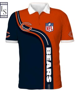 Classic NFL Polo Shirt for Chicago Bears Fans