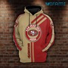 Classic Red Brown All Over Print 3D Hoodie 3D San Francisco 49ers Gift