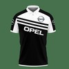 Classic White Polo Collar 3D Printed Opel TTT-VA Polo Shirt Ver 1