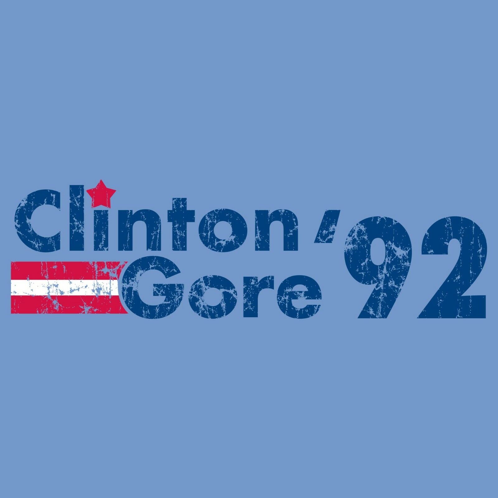 Clinton Gore '92 Campaign Shirt Sweatshirt Pullover Hoodie Reprinted Gifts For Fans - Image 2