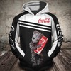Coca Cola Custom All Over Print 3D Hoodie by Printful