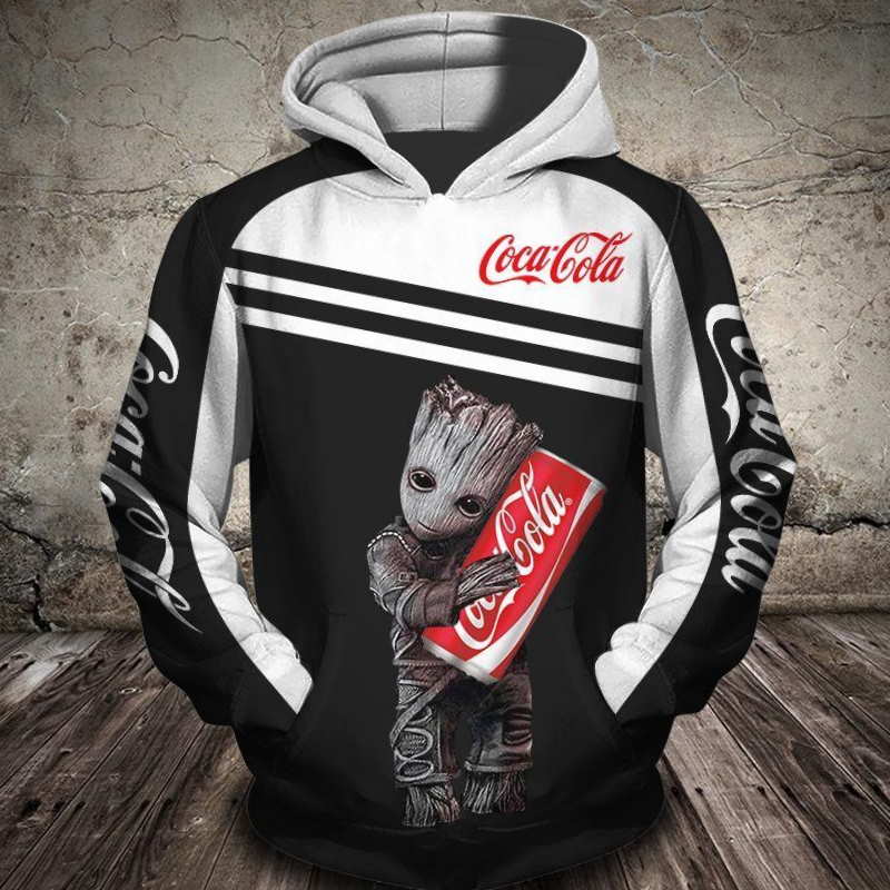 Coca Cola Custom All Over Print 3D Hoodie by Printful