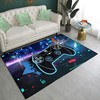 Colorful 3D Area Rug for Boys Room or Living Room