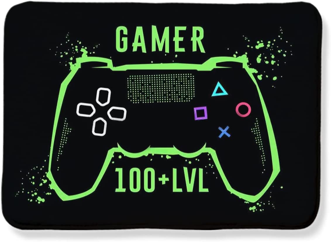 Colorful Controller Gamepad Carpets for Gamer Boys' Bedroom: Non-Slip Floor Mat - Image 4