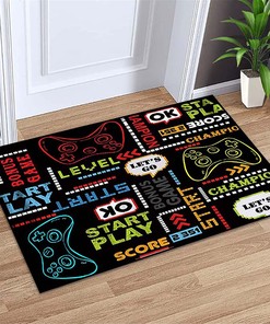 Colorful Game Room Carpet for Boys: Ideal for Living Room Floor Mats and Home Decoration