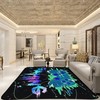 Colorful Gamer Area Carpet with Non-Slip Mat for Boys' Room