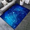 Colorful Gaming Carpet with Controller Player Boys Gifts for Kids Bedroom/Living Room
