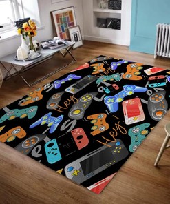 Colorful Gaming T-Shirts, Hardwood Chair Hoodies, and Living Room Sweatshirts | Video Game Rugs for Boys' Bedroom