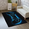 Colorful Hoodie for Boys: Non-Slip Area Rug with 3D Printed Controller and Gamepad Design