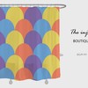 Colorful Mermaid Shower Curtain, Custom Sizes, Waterproof & Washable Shower Curtains with Hooks