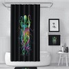 Colorful Octopus Ocean Shower Curtain with Matching Accessories