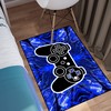 Colorful Video Game Handle Children's Gift Carpet for Home Decor: Gamer Theme Area Rugs with Gamepad Design