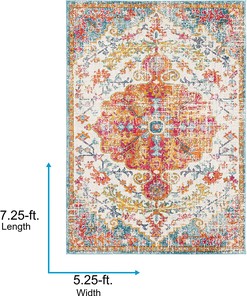 Colorful Vortex Illusion Rug - A Perfect Choice for Creating a Playful and Fun Atmosphere in Your Living Room or Office