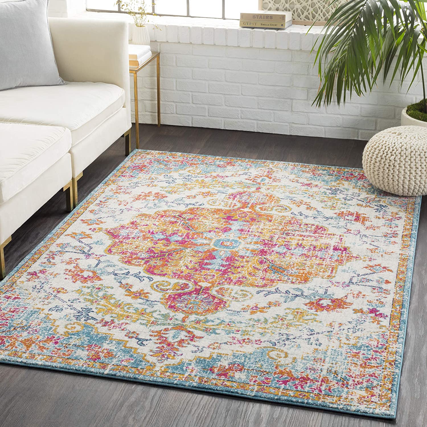 Colorful Vortex Illusion Rug - A Perfect Choice for Creating a Playful and Fun Atmosphere in Your Living Room or Office - Image 2