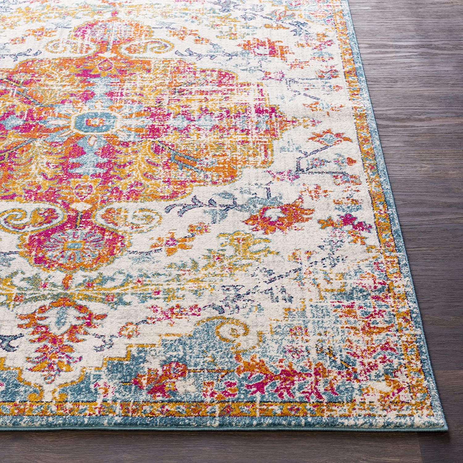 Colorful Vortex Illusion Rug - A Perfect Choice for Creating a Playful and Fun Atmosphere in Your Living Room or Office - Image 3