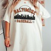 Comfort Colors Baltimore Baseball Shirt Baltimore Shirt Unisex Tee