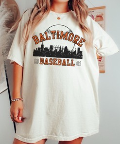 Comfort Colors Baltimore Baseball Shirt Baltimore Shirt Unisex Tee