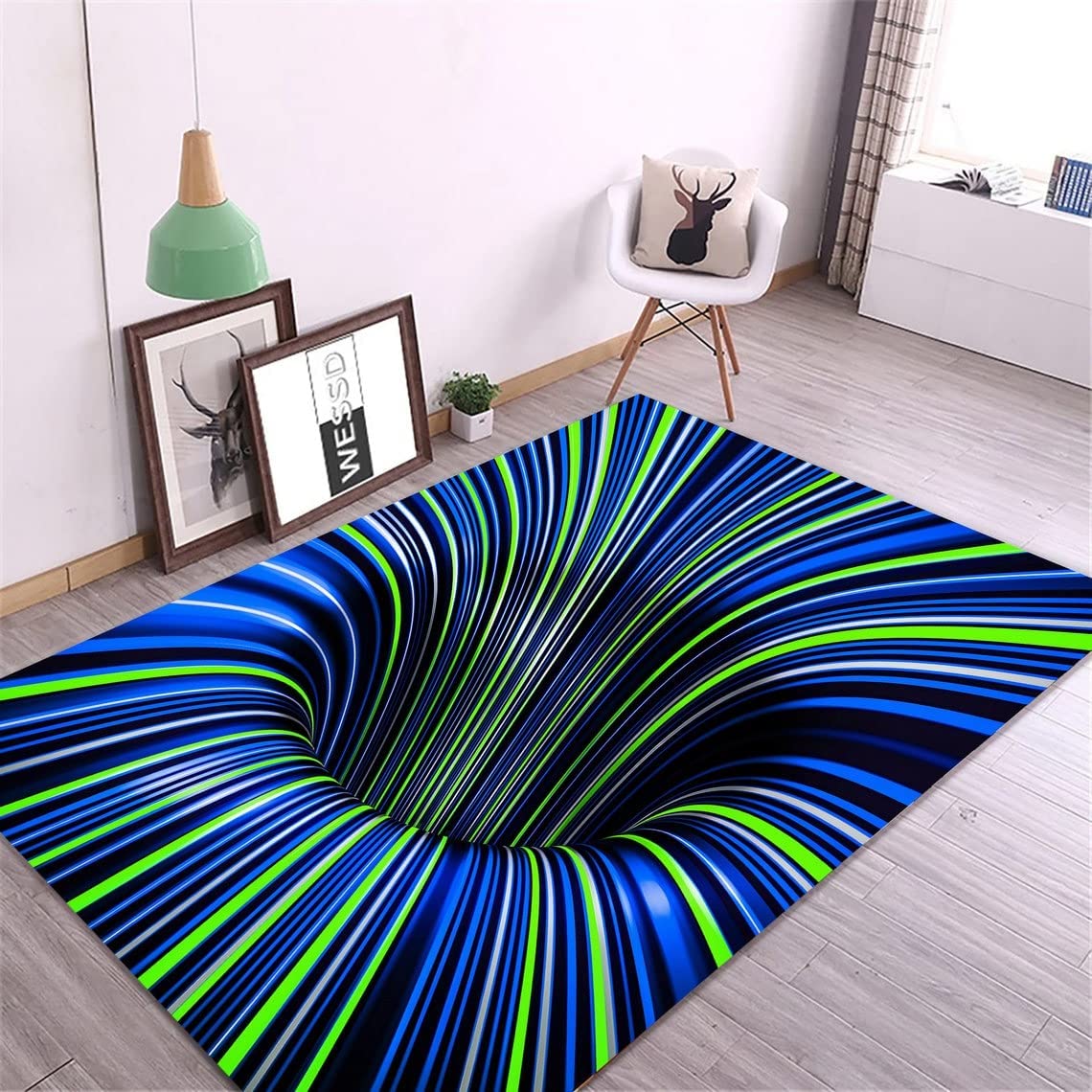 Comfortable Soft Breathable Non-Slip Backing - Perfect for Your Living Room, Bedroom, Study or Office