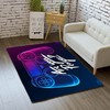 Comfy T-Shirt for Gaming Kids: 3D Printed Carpets with Player Design - Non-Slip for Playrooms and Bedrooms