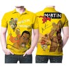 Comfy and Cool Martin Lawrence Legend Comedian Signed Polo Shirt in All Over Print