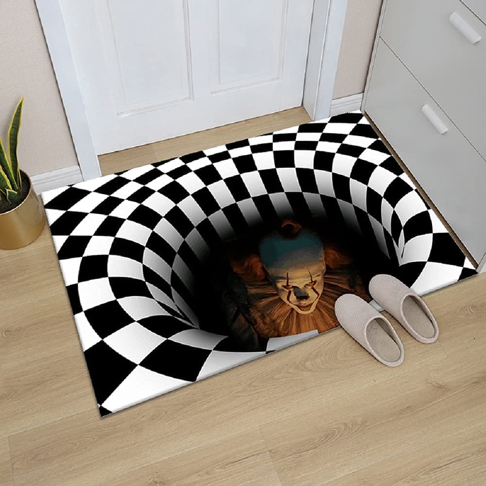 Comic Pattern Personality 3D Image Area Rugs: Lively Cartoon Pattern Carpet for Your Home