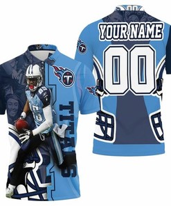 Commemorate Tennessee Titans Super Bowl Win with Personalized 3D All Over Print Polo Shirt Featuring Mycole Pruitt #85