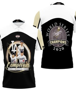 Commemorate the Los Angeles Dodgers' Serie Mundial win with this All Over Print Polo Shirt with a 3D T-Shirt