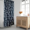 Contemporary Duschvorhang, Boho Badevorhang, ZeitgenÃ¶ssischer Gesichtsdesign, Haus ErwÃ¤rmung