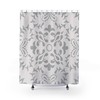 Contemporary Shower Curtain for College Dorm & Bathroom Decor - 71 x 71 inch Design Included, Must-Have Bath Accessories
