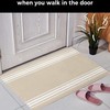 Contemporary and Aesthetic: Personalized Kitchen and Bath Rug for Indoor and Outdoor Use with Floor Rugs
