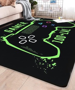 Controller Gamepad Print Doormat and Spa Bathroom Mat - Ideal for Gamers' Bedrooms