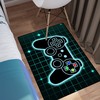 Cool Game Style Home Decor with Controller Gamepad Doormats, Video Player, Indoor/Outdoor Crystal Floor Mat
