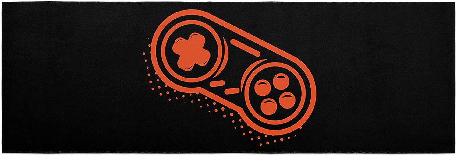 Cool Gamer Floor Rugs with Blue Yoga Mat for Living Room and Teens Bedroom - Perfect for Video Game Lovers - Image 2