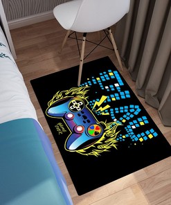 Cool Gaming Mat for Boys Bedroom - Ideal for Home Playroom Decor and More