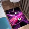 Cool Gaming Skull Area Rugs for Boys' Game Style Bedroom Home Decor with Video Game Rugs