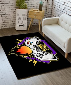 Cool Hoodie for Kids: Non-Slip Area Rug with Funny 3D Printed Gamepad and Controller Design