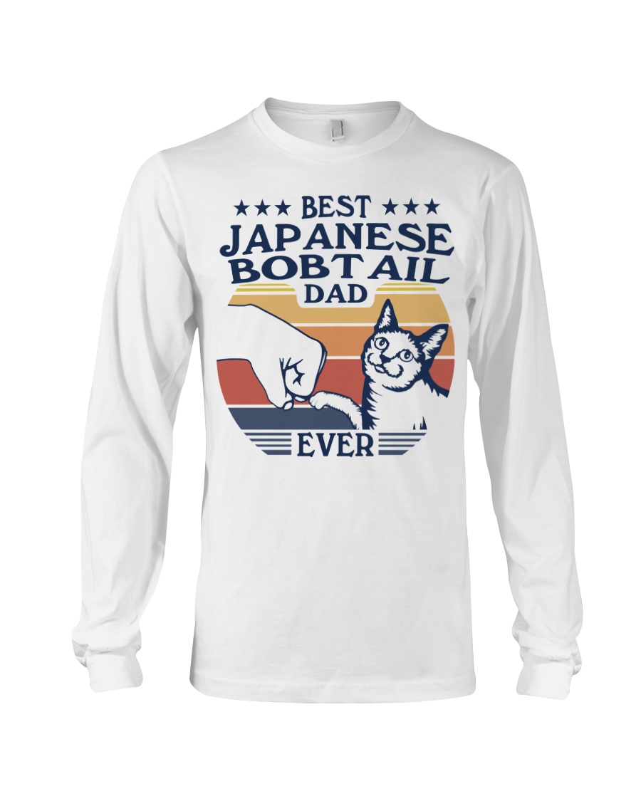 Cool Japanese Bobtail Cat T-Shirt For Men - A Unique And Stylish Addition To Your Feline Collection - Image 3