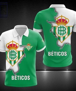 Coosur Real Betis 3D Printed Polo Shirt with Personalized Polo T-shirt