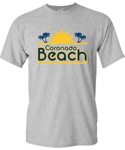 Coronado Beach Sunset San Diego California Vacation Shirt Sweatshirt Hoodie