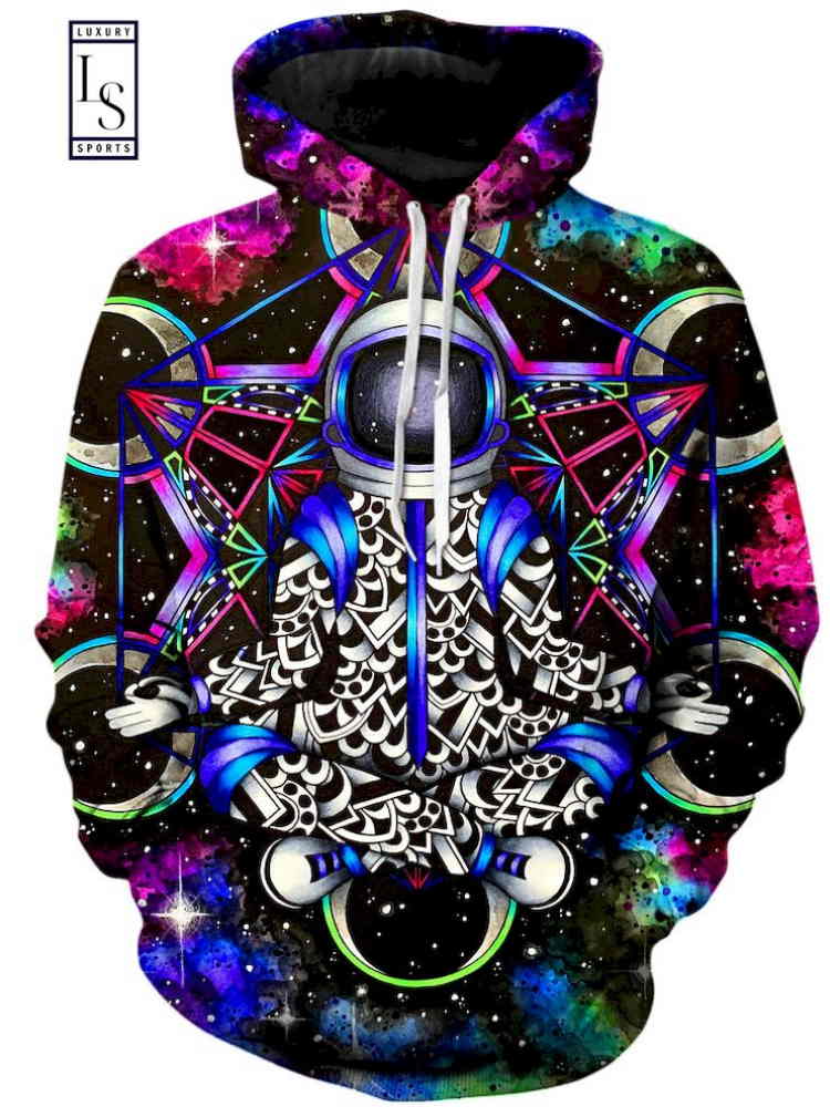 Cosmonaut Custom All Over Print 3D Hoodie