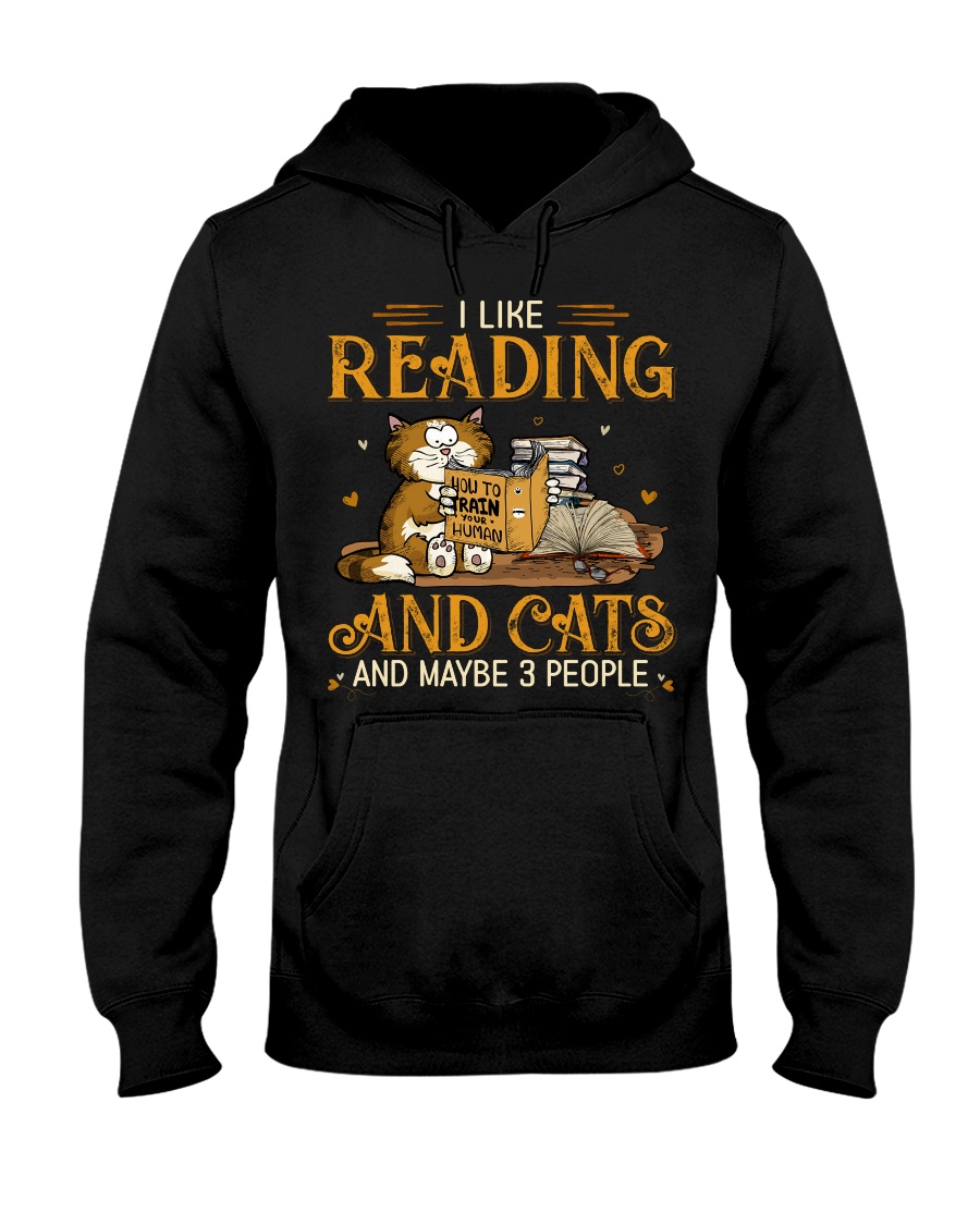 Cozy Reading Cats Sweatshirt - Stay Warm And Comfy With Your Feline Friends - Image 2