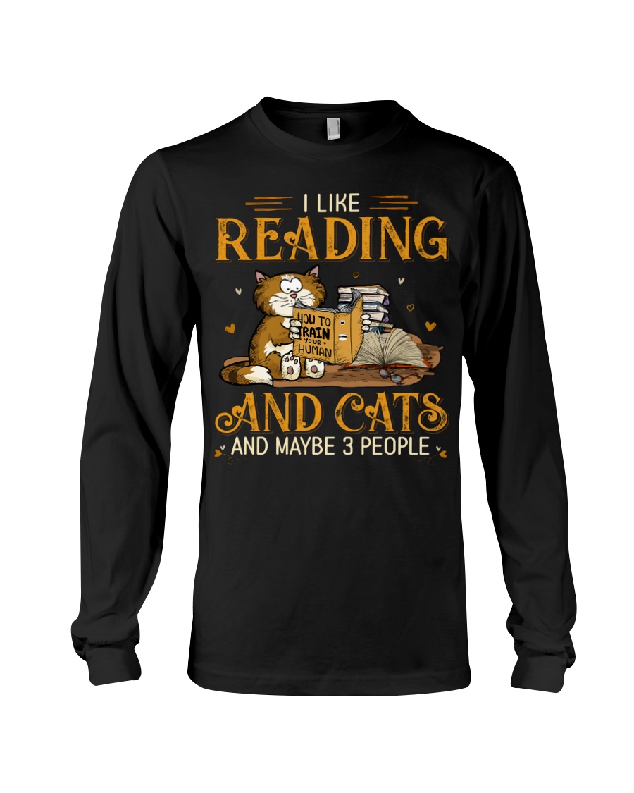 Cozy Reading Cats Sweatshirt - Stay Warm And Comfy With Your Feline Friends - Image 3
