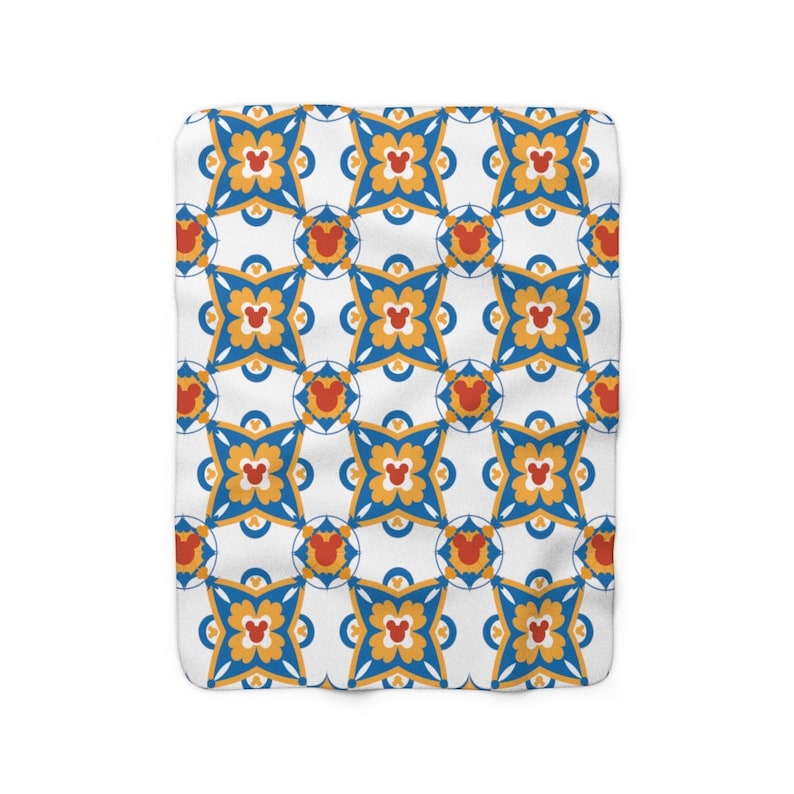 Cozy and Cute Disney Mosaic Pattern Blanket for Your Home Decor - Image 3